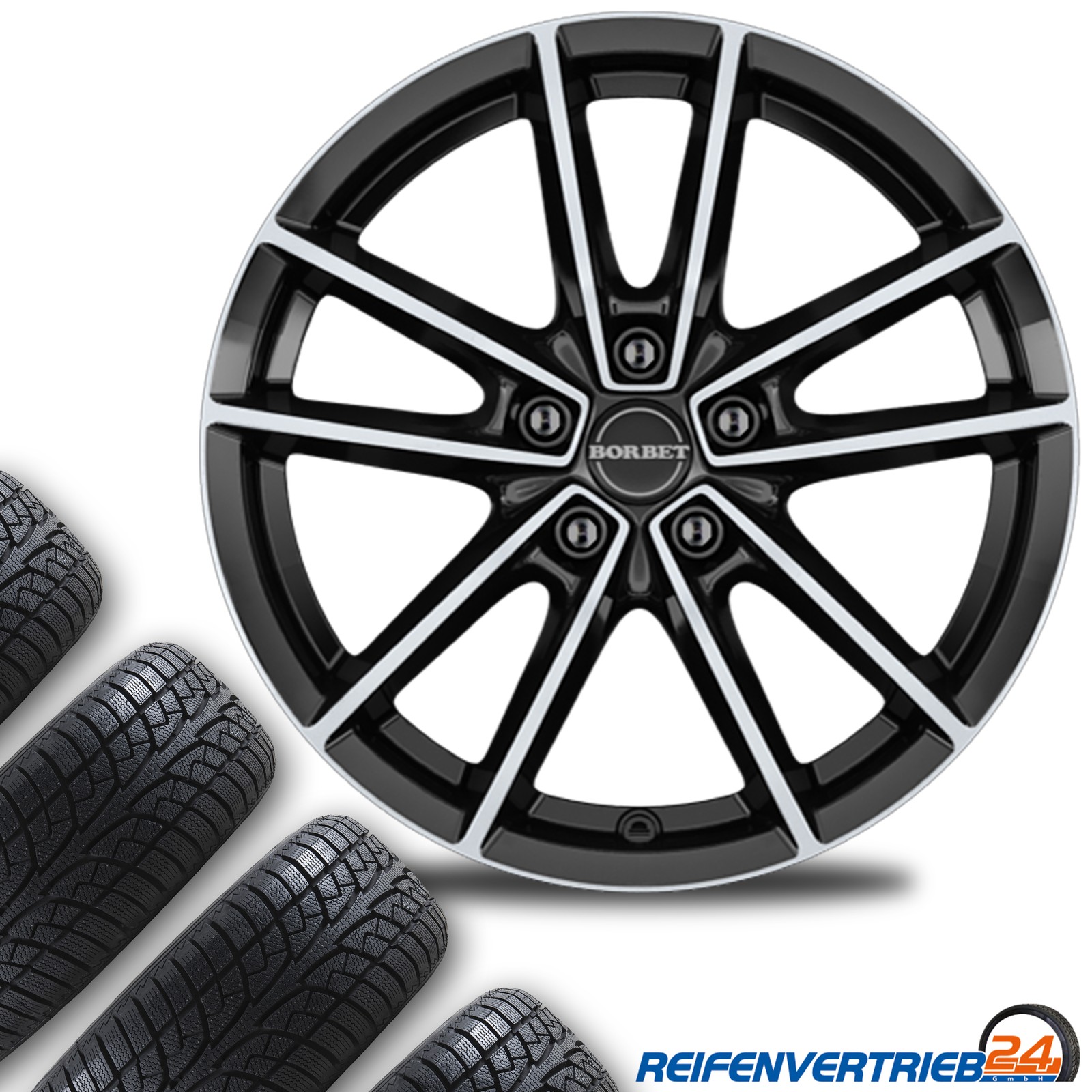 4x Alu Winterräder für Skoda Octavia Reifen 205/55R17 Superia - Bild 81