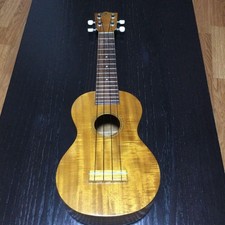 Famous FG-5G Soprano Ukulele with case beginner's manual