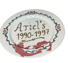 WDW Ariel's Restaurant Beach Club Little Mermaid Dinner Plate