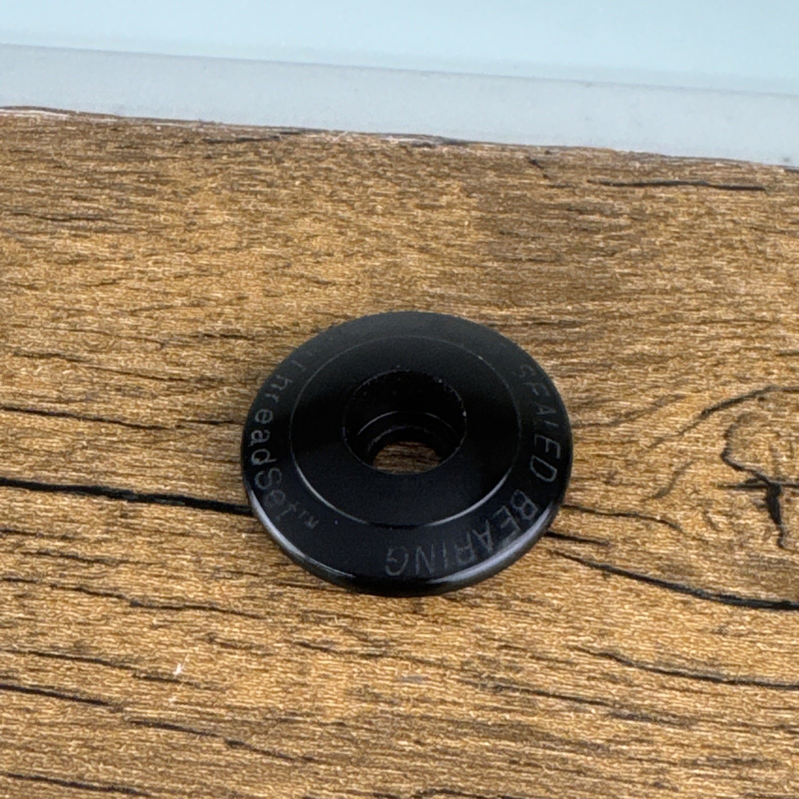 Chris King NoThreadSet Headset Top Cap 1" inch Black Sotto Voce