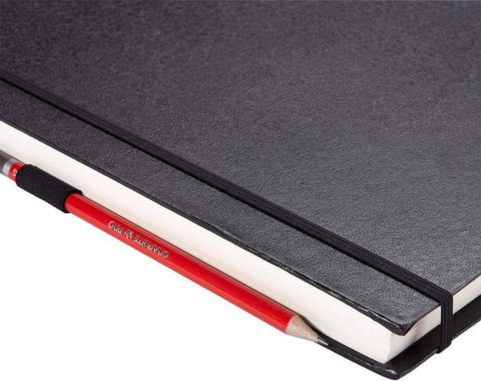 625 Black Hardcover 8.5