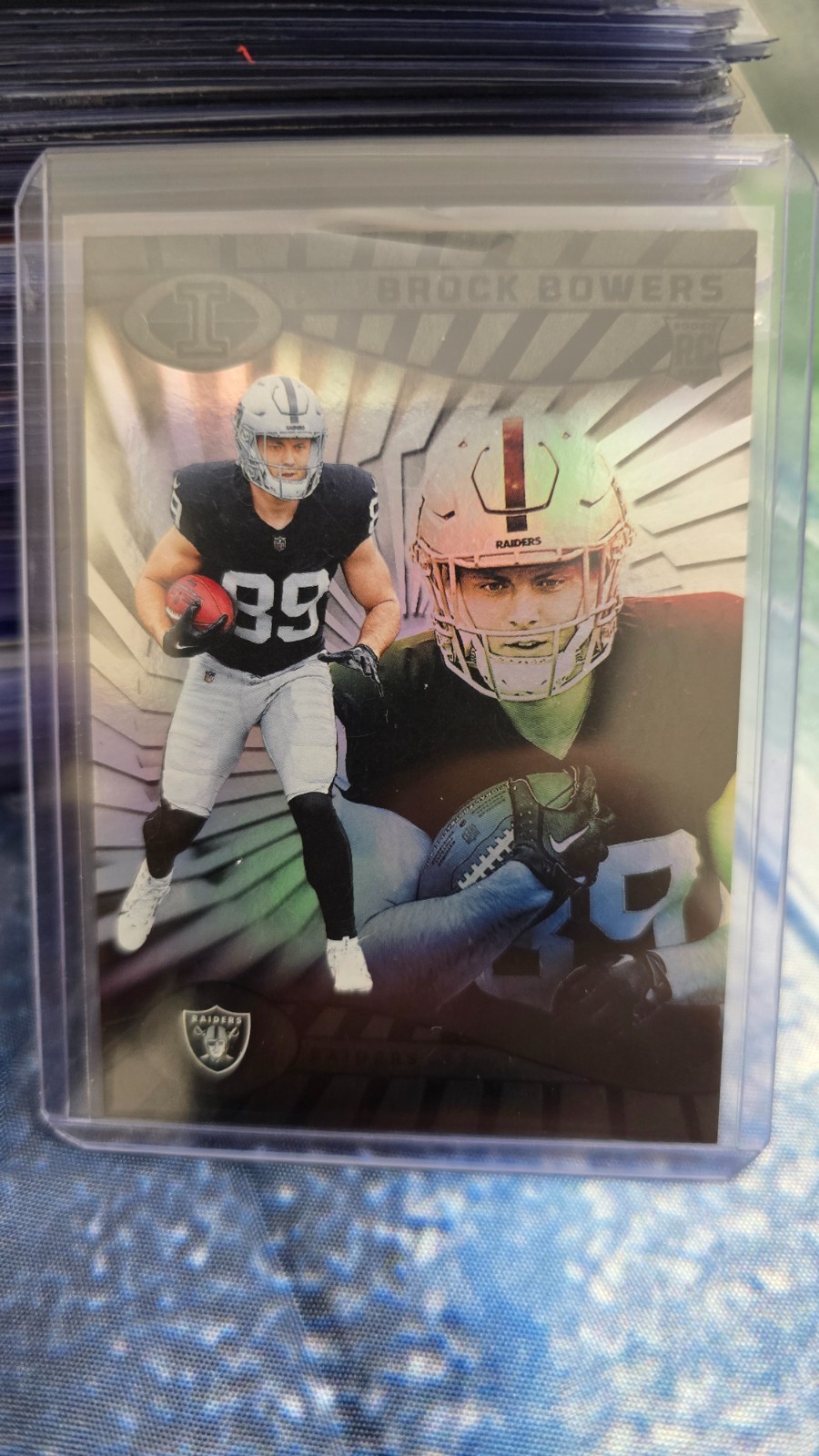 Brock Bowers 2024 Panini Illusions Silver No. 47