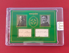 2025 Eternal Revelation History Relics Albert Einstein Nikola Tesla 1/5 First