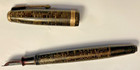 VINTAGE 1935 PARKER GOLDEN PEARL STANDARD SIZE VACUUMATIC DJ FOUNTAIN PEN 14K M — photo 3