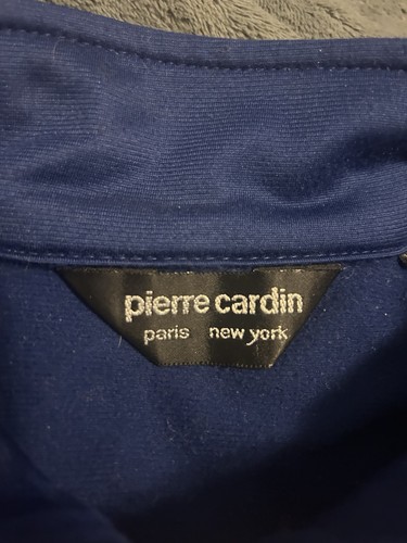 VTG Y2K 80s PIERRE CARDIN MULTICOLOR TRACK SUIT ZIP UP WINDBREAKER JACKET SIZE L - Picture 3 of 5