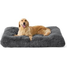 Large Dog Bed Soft Pet Cushion Dog Crate Puppy Cat Mattress Washable Pad Mat XXL
