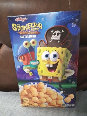 Spongebob Squarepants Kelpo Cereal Kelloggs Limited Edition Collectible Box New