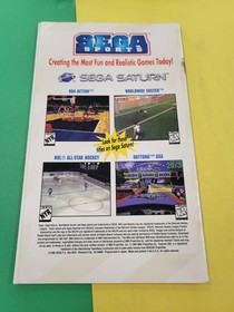 Pebble Beach Golf Links | Sega Saturn | Manual Only