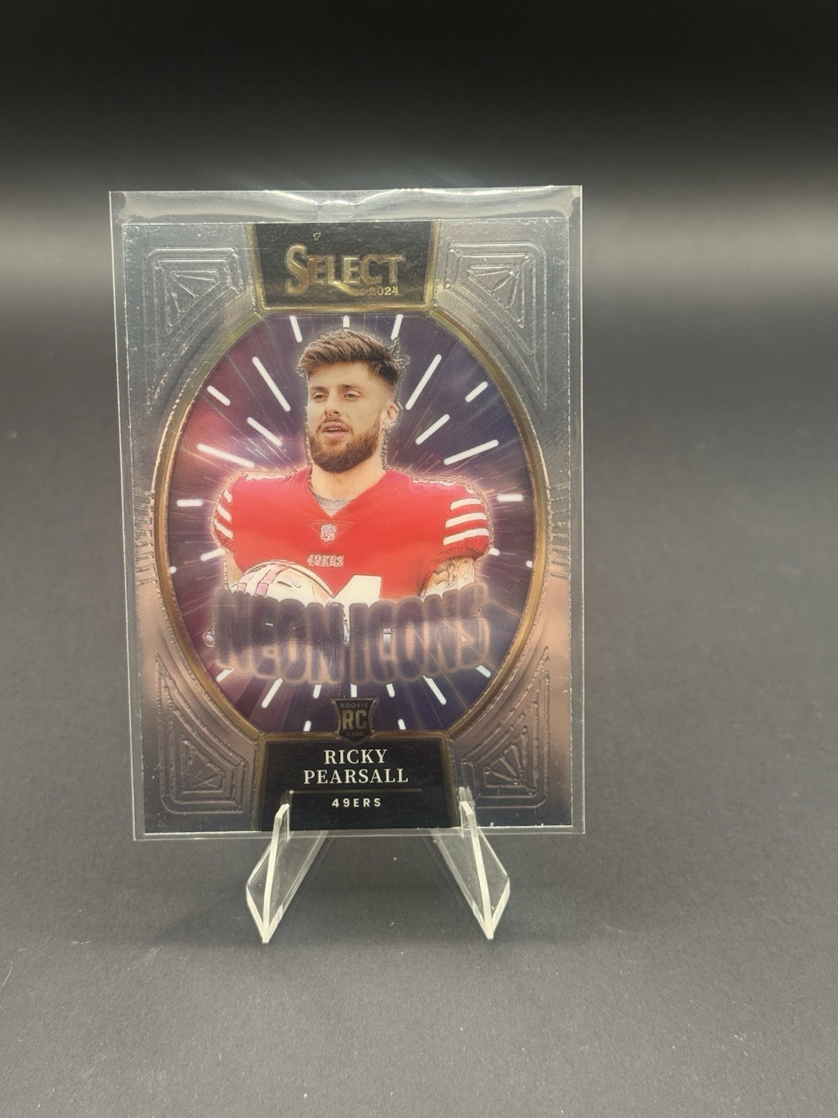 2024 Panini Select - Neon Icons Ricky Pearsall #6 (RC)