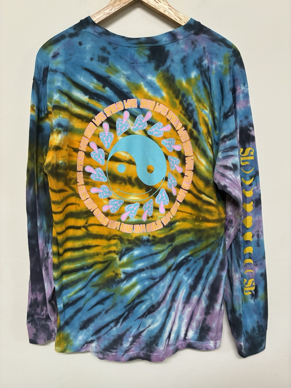 GRiZ Tie Dye Mushroom Shirt