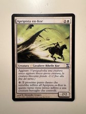 Magic MTG • Apripista en-Kor (Outrider en-Kor) • Time Spiral 31 • U • ITA • MINT