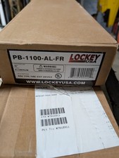 36 Lockey Pb-1100-al-fr Lockey Panic Push Bar Aluminum Finish Fire Rated 36 Lockey Pb-1100-al-fr Lockey Panic Push Bar Aluminum Finish Fire Rated