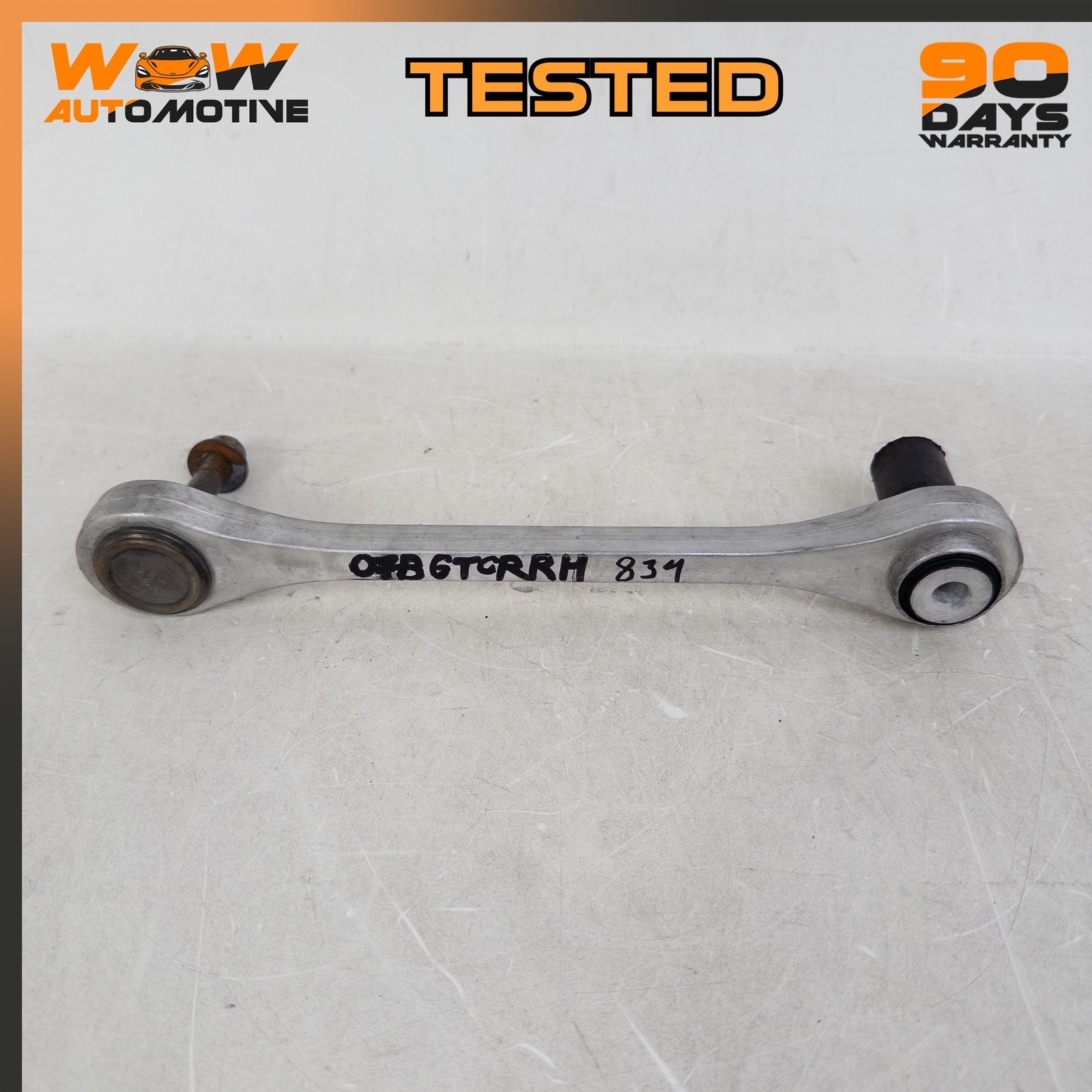 07-11 BENTLEY CONTINENTAL GTC REAR RIGHT PASSENGER SIDE TIE ROD CONTROL ARM OEM