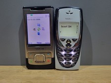 2 Old NOKIA Mobile Phones with Charger In Working Condition Carl Zeiss Tessar