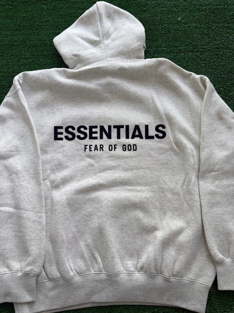 Essentials Fear Of GOD- Light Oatmeal - XS-XL | eBay