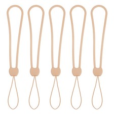 5Pcs Wrist Lanyard, Silicone Wrist Strap Lanyard Wrist Straps Fuchsia