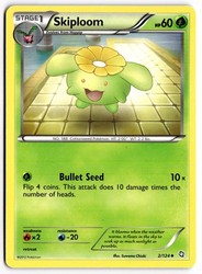 Skiploom 2/124 Dragons Exalted Uncommon Pokémon TCG
