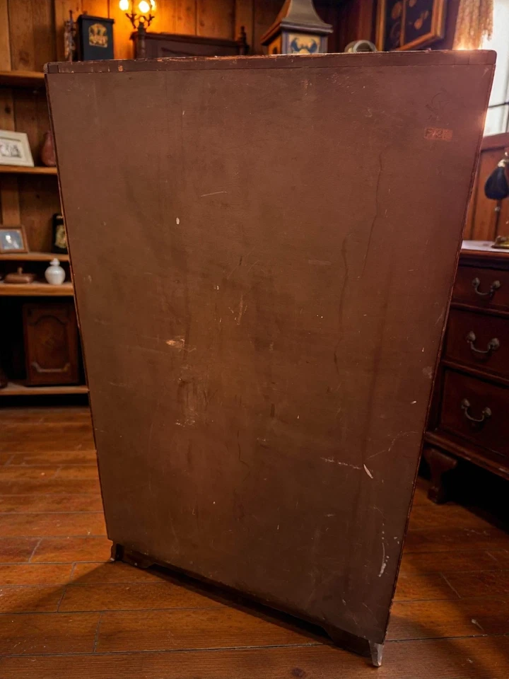 Armario utilitario Art Deco CC41 de la década de 1940 - Armario Chifforobe británico de la Segunda Guerra Mundial Foto 3 de 4