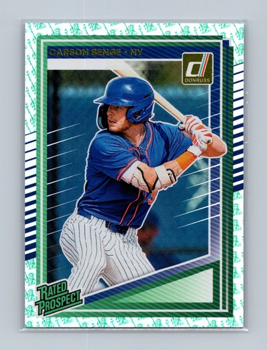 2025 Donruss #158 Carson Benge | Baseball Card