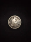 1858 25C Liberty Seated Quarter