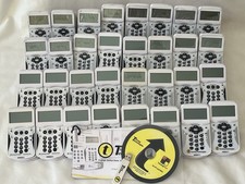 LOT 120 TURNING TECHNOLOGIES RESPONSE CARD NXT RCXR-02 CLICKER RRRF-04 RECEIVER