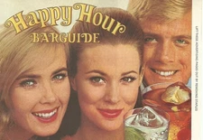 Vintage 1969 Southern Comfort Happy Hour Barguide Cocktail Recipe Booklet