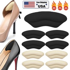 4Pairs High Heel Anti-Slip Self-Adhesive Shoe Clip-On Protective Cushioning Pads