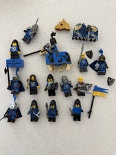 LEGO Castle Minifigures Lot Of 14 Minifigures, Horse, Weapons Shields