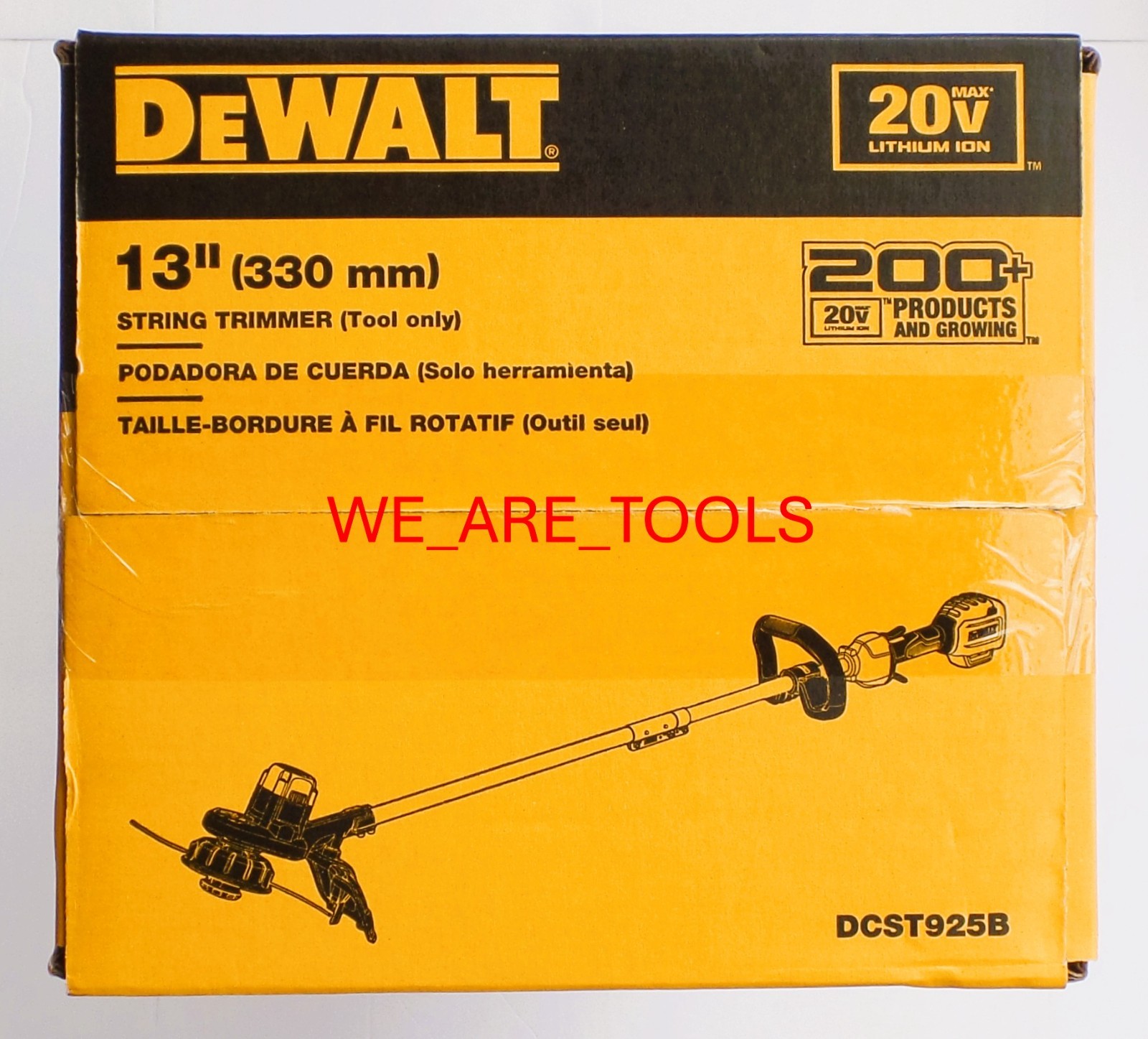 DеWALT DCST925B 20V Max 13" Cordless String Trimmer 20 VOLT
