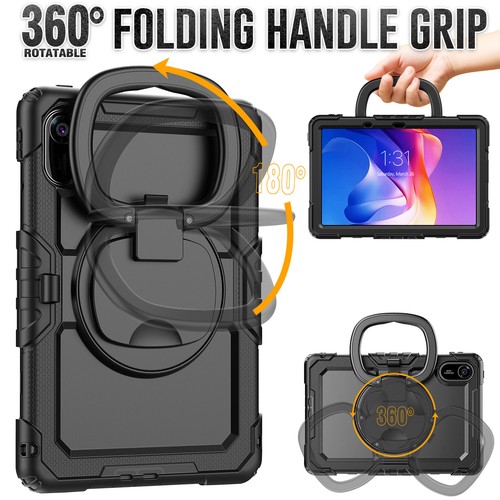For Xiaomi Redmi Pad 2 11-inch 2025 Rotation Handle Stand Shockproof Rugged Case - Picture 27 of 153