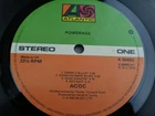 AC/DC POWERAGE  1978 UK LP 1st Press A-1/B-1 PLAYS  MINT HEAR
