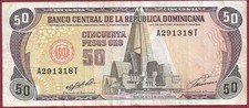 Dominikanische Republik/Dominican Republic 50 Pesos P-135a (1991) Serie AT