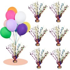 6 Pack Metallic Foil Spray Centerpiece Star Table Decoration Burst Table Cent...