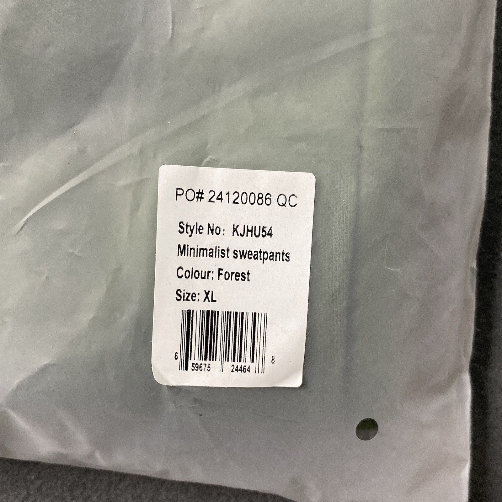 Comfrt Minimalist Sweatpants Forest Green Size XL EXTRA LARGE - NEW!