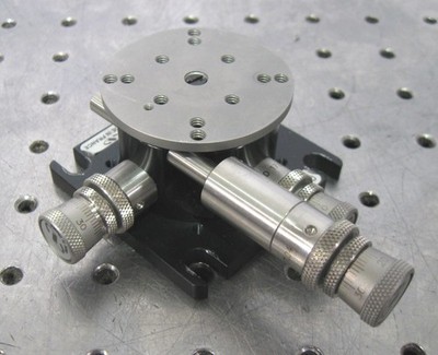 C203153 Newport PO46BD-50 3-Axis Rotary / Tilt Micrometer Positioning Stage