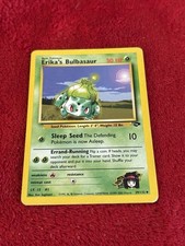 Erika's Bulbasaur 39/132 Gym Challenge Wotc Pokemon Card Played on eBay
