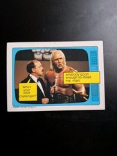 Hulk Hogan Rookie Card - Australian Scanlens WWF WWE Wrestling Number 57