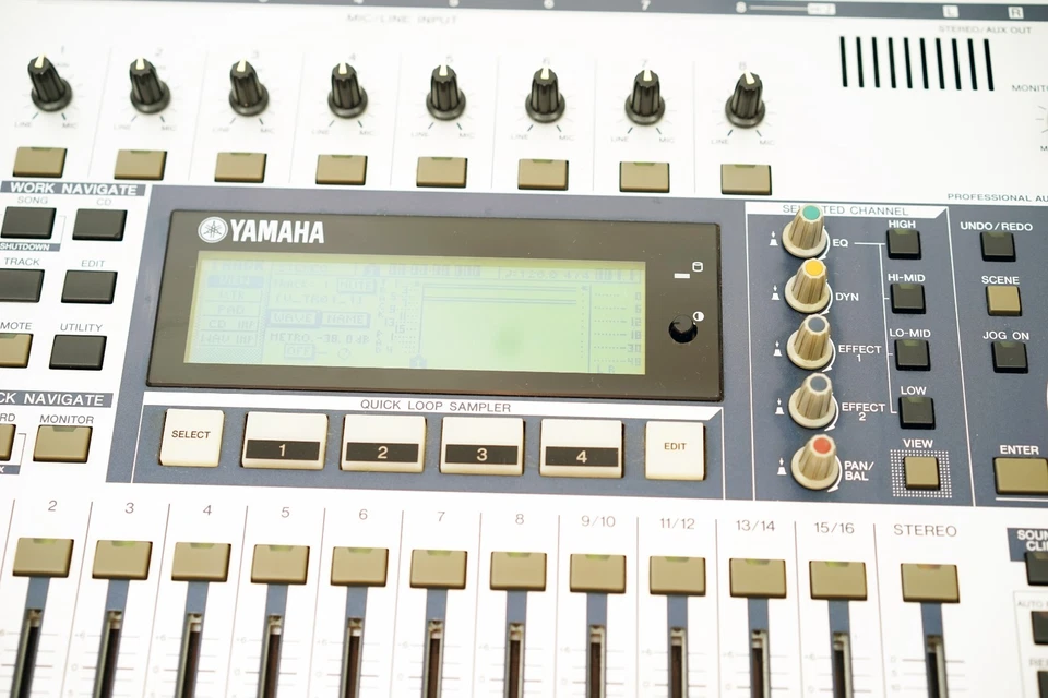 YAMAHA AW1600 Digital Audio Multi Track Recorder Workstation Tested from Japan - Image 4 of 4