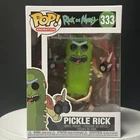 Funko POP! Animation Rick and Morty Pickle Rick #333  w/pop protect