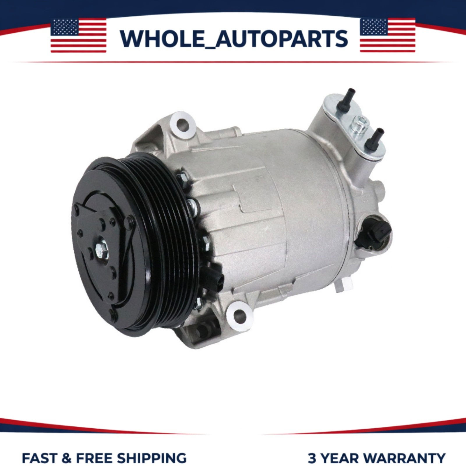 New AC Compressor AD-1086N For Maserati Levante 3.0L, 3.8L 2019 2020