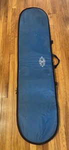 Vintage Ocean & Earth Surfboard Bag 67" Long Pill Shape Shortboard/Fish Used