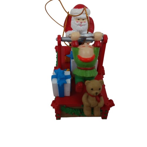 Vtg Carlton Cards Heirloom Collection Christmas Express Santa Train Ornaments - Picture 9 of 11