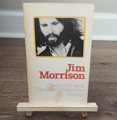 Jim Morrison The Lords and the New Creatures Poems PB Touchstone 1971 Inscribed
