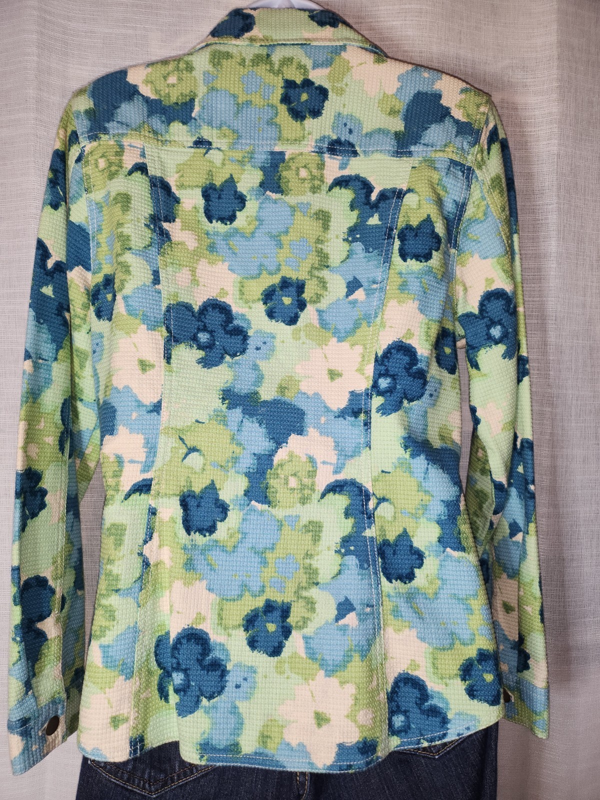 Pendleton Women’s Floral Button Front Collared Ja… - image 5