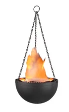61168-02-1, Hanging Fire Flame Light Prop for Halloween, Christmas and Party ...