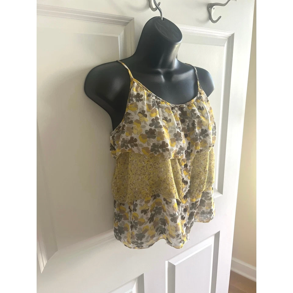 Blusa pequeña Y2K para mujer Apostrophe S en niveles Cottagecore Boho femenina romántica Foto 3 de 4