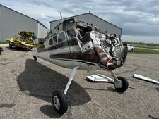 1948 CESSNA 195 AIRFRAME, DAMAGED, GOOD GEAR, GEARBOXES, ETC., WITH PAPERWORK!