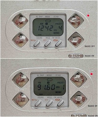 SONY WM-FX833 1997 Walkman Vintage Radio Cassette Player Made in