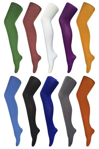 Calzino snob - Collant caldi caldi donna donna 80 denari spesso opaco colorato opaco - Foto 1 di 75