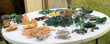 Huge Plastic Army Men Lot 552 Pieces